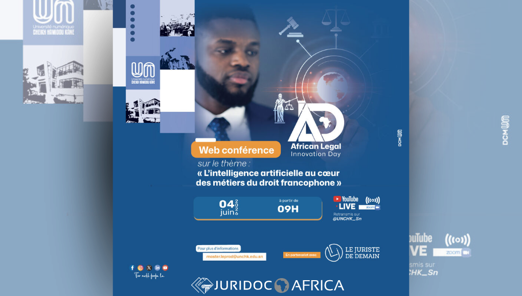 L’Université numérique Cheikh Hamidou KANE lance l’African Legal Innovation Day 2026